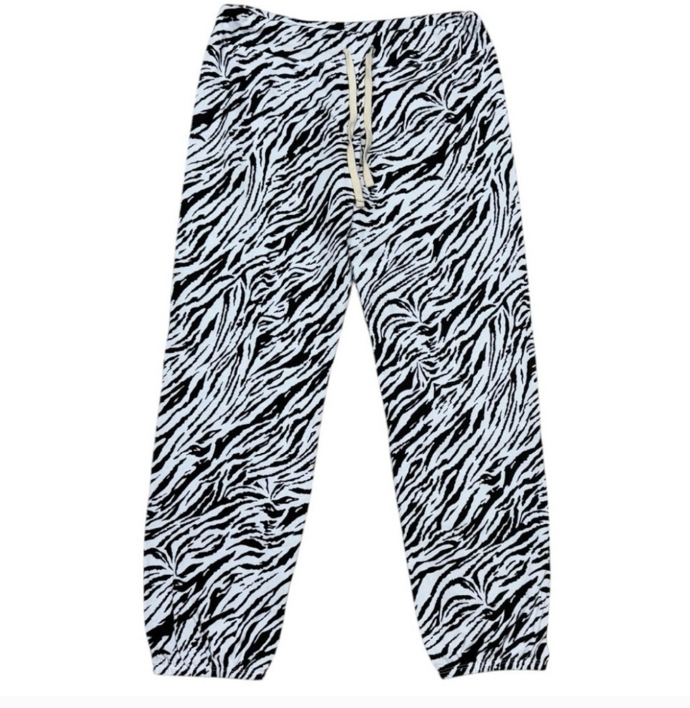Sundry By Anthropoligy NWT Zebra Print Jogger Pants Size 1